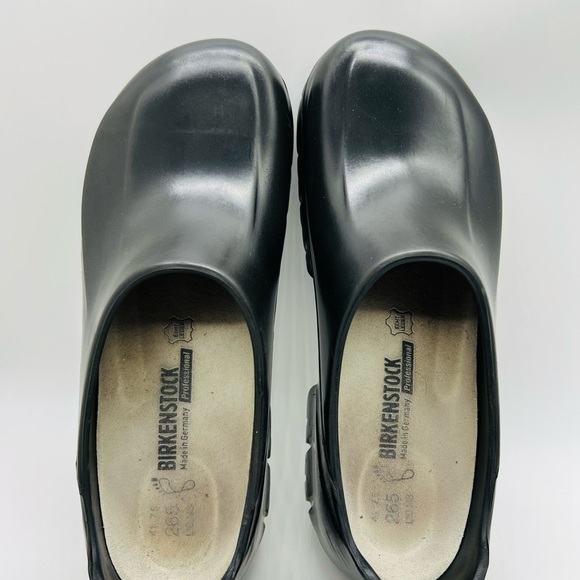 Birkenstock Unisex Black Steel Toe Clogs M8 or W10 main image 6
